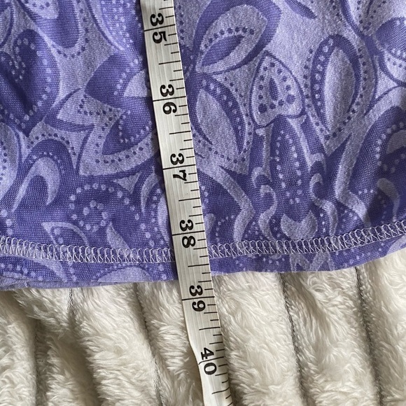 Athleta Vyasa Sleeveless Layered knee Length Scoopneck  Flower Dress Sz: Medium - Picture 8 of 11